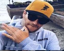 Adam Pally consuming alcohol Adam Pally consuming alcohol